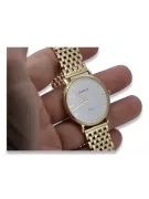 Gold men's watch Geneve ★ zlotychlopak.pl ★ Gold purity 585 333 Low Price!
