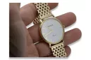 Gold men's watch Geneve ★ zlotychlopak.pl ★ Gold purity 585 333 Low Price!