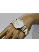 Gold men's watch Geneve ★ zlotychlopak.pl ★ Gold purity 585 333 Low Price!