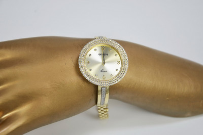 Montre ★ dame en or zlotychlopak.pl ★ Pureté d’or 585 333 Prix bas!