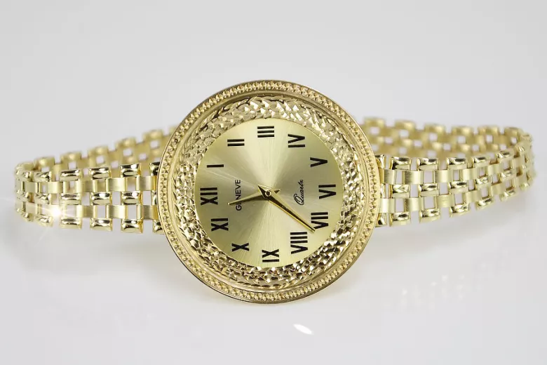 Reloj ★ de oro para damas zlotychlopak.pl Pureza de oro 585 333 ¡★ Precio bajo!