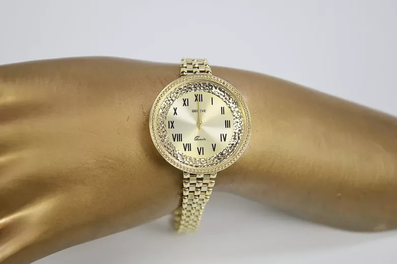 Montre ★ dame en or zlotychlopak.pl ★ Pureté d’or 585 333 Prix bas!