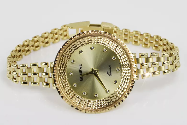 Reloj ★ de oro para damas zlotychlopak.pl Pureza de oro 585 333 ¡★ Precio bajo!