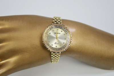 Reloj ★ de oro para damas zlotychlopak.pl Pureza de oro 585 333 ¡★ Precio bajo!