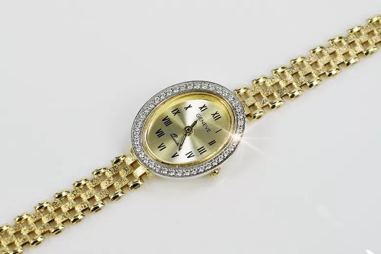 Montre ★ dame en or zlotychlopak.pl ★ Pureté d’or 585 333 Prix bas!