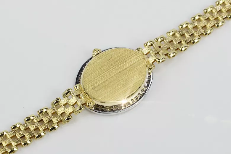 Reloj ★ de oro para damas zlotychlopak.pl Pureza de oro 585 333 ¡★ Precio bajo!