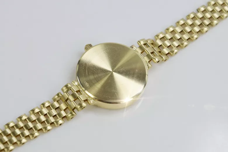 Reloj ★ de oro para damas zlotychlopak.pl Pureza de oro 585 333 ¡★ Precio bajo!