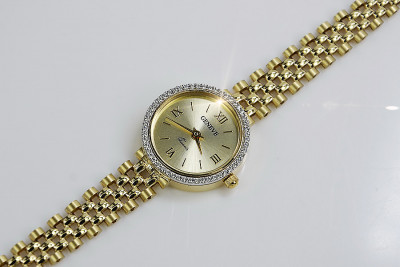 Gold ladies watch ★ zlotychlopak.pl ★ Gold purity 585 333 Low price!