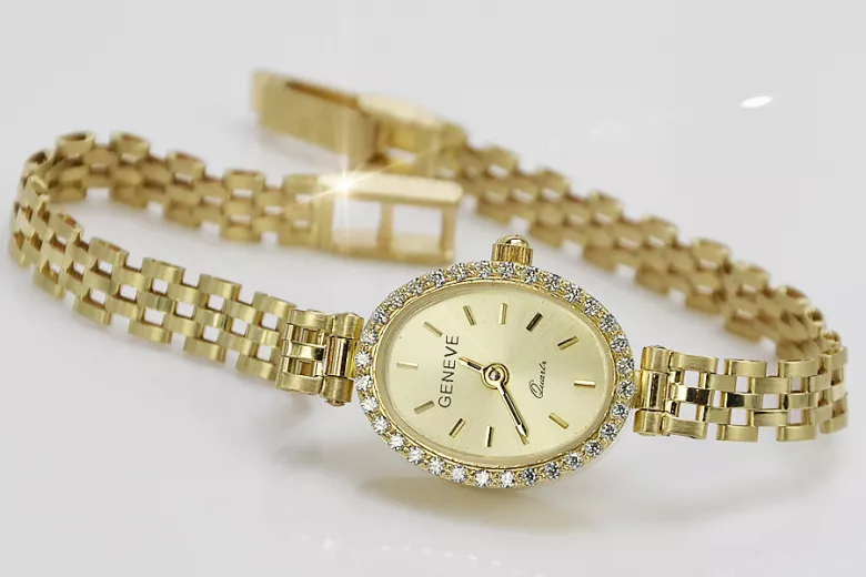 Montre ★ dame en or zlotychlopak.pl ★ Pureté d’or 585 333 Prix bas!