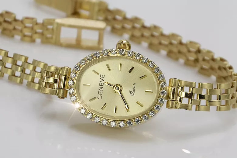 Montre ★ dame en or zlotychlopak.pl ★ Pureté d’or 585 333 Prix bas!