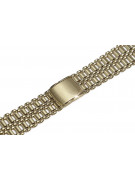 Yellow rose gold watch bracelet ★ russiangold.com ★ Gold 585 333 Low price