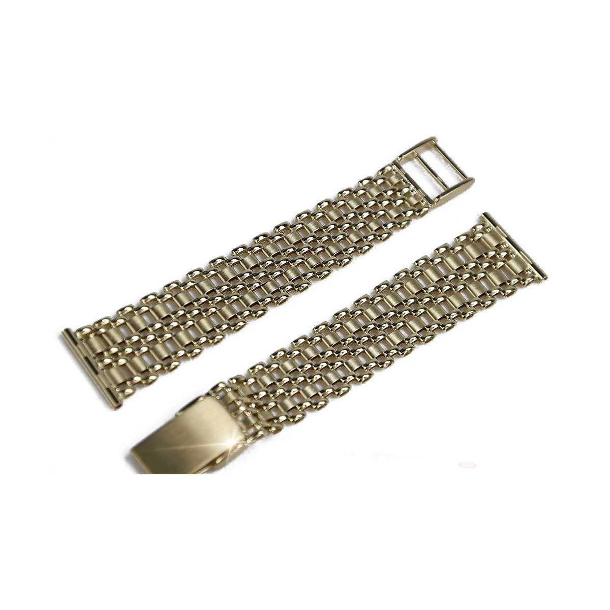 Yellow rose gold watch bracelet ★ russiangold.com ★ Gold 585 333 Low price