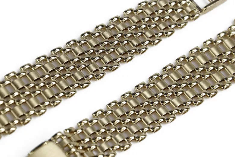 Yellow rose gold watch bracelet ★ russiangold.com ★ Gold 585 333 Low price