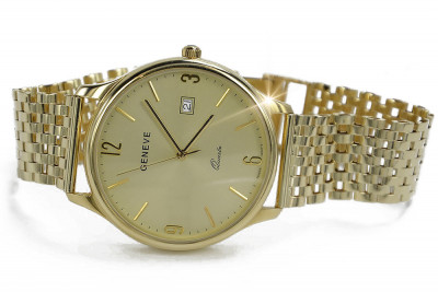 Montre homme en or Genève ★ zlotychlopak.pl ★ Pureté de l’or 585 333 Prix bas!