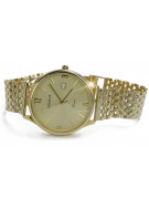 Gold men's watch Geneve ★ zlotychlopak.pl ★ Gold purity 585 333 Low Price!