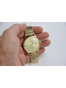 Reloj de oro para hombre Geneve ★ zlotychlopak.pl ★ Pureza de oro 585 333 Precio bajo!