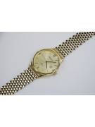 Gold men's watch Geneve ★ zlotychlopak.pl ★ Gold purity 585 333 Low Price!