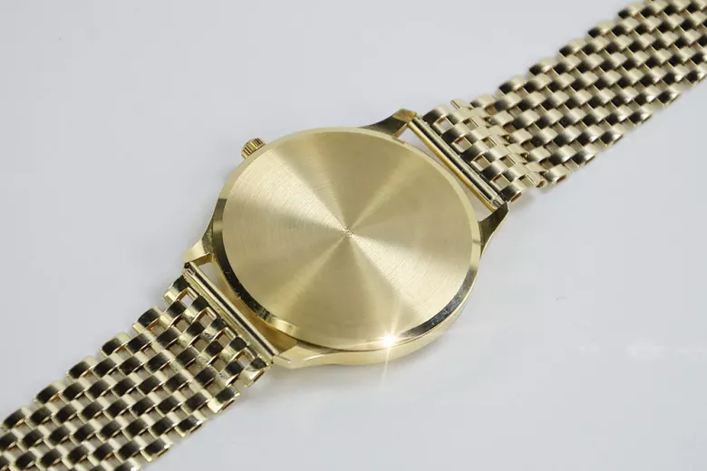 Montre homme en or Genève ★ zlotychlopak.pl ★ Pureté de l’or 585 333 Prix bas!