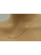 Russian rose gold chain cc012