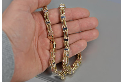 cc051 Russian rose Soviet gold chain