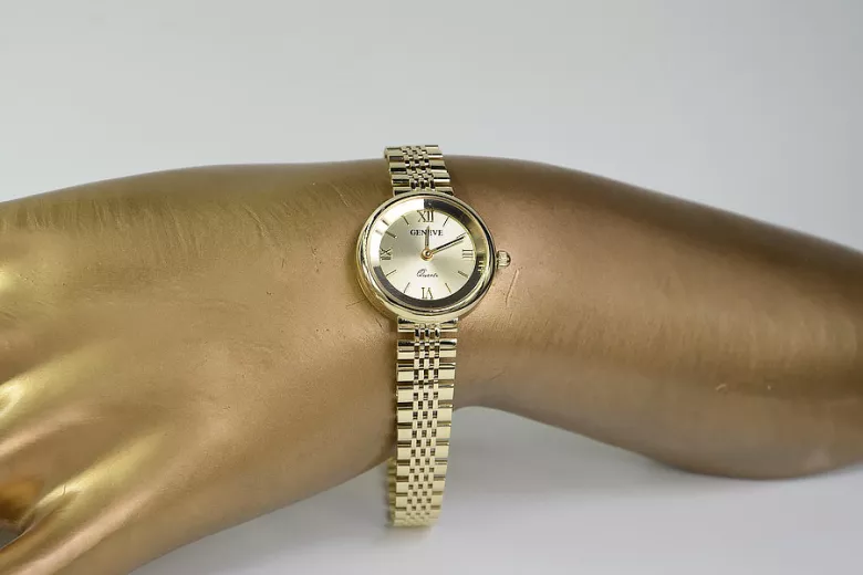 Gold ladies watch ★ zlotychlopak.pl ★ Gold purity 585 333 Low price!