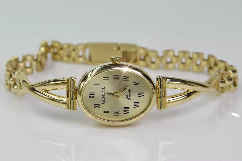 Reloj ★ de oro para damas zlotychlopak.pl Pureza de oro 585 333 ¡★ Precio bajo!