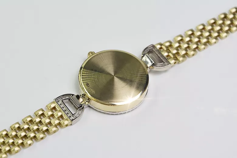 Gold ladies watch ★ zlotychlopak.pl ★ Gold purity 585 333 Low price!