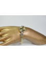 Italienische Damenuhr aus Gelbgold, Geneve Lady Gift lw107y