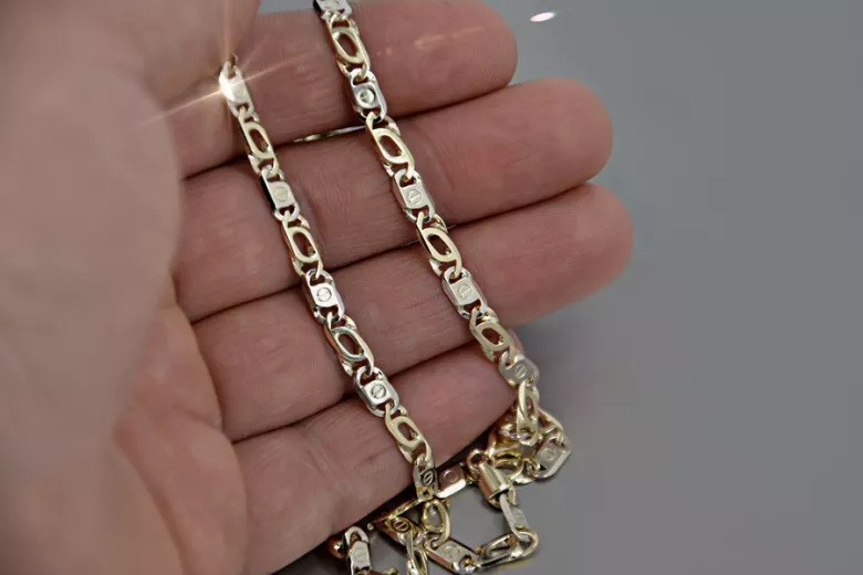 Russian rose Soviet gold chain