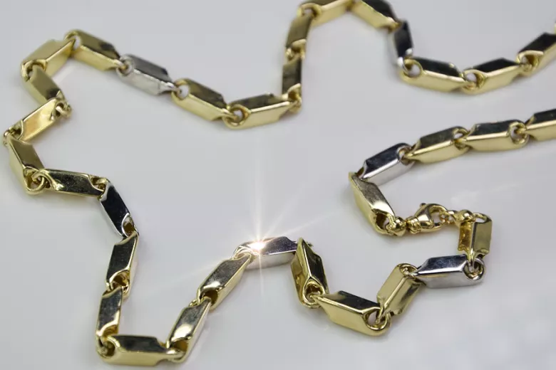 Italian yellow 14k gold chain cc027yw