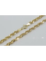 Yellow rose gold chain ★ russiangold.com ★ Gold 585 333 Low price