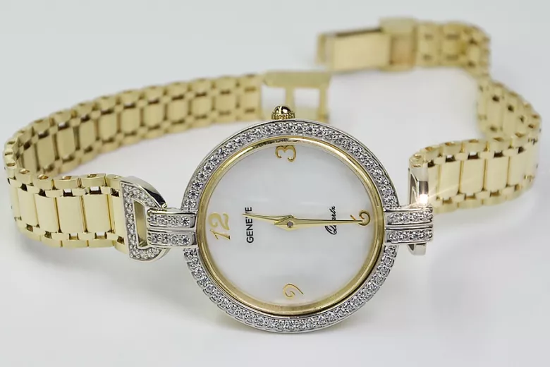 Montre ★ dame en or zlotychlopak.pl ★ Pureté d’or 585 333 Prix bas!