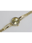 Italian yellow gold lady watch Geneve lw075y