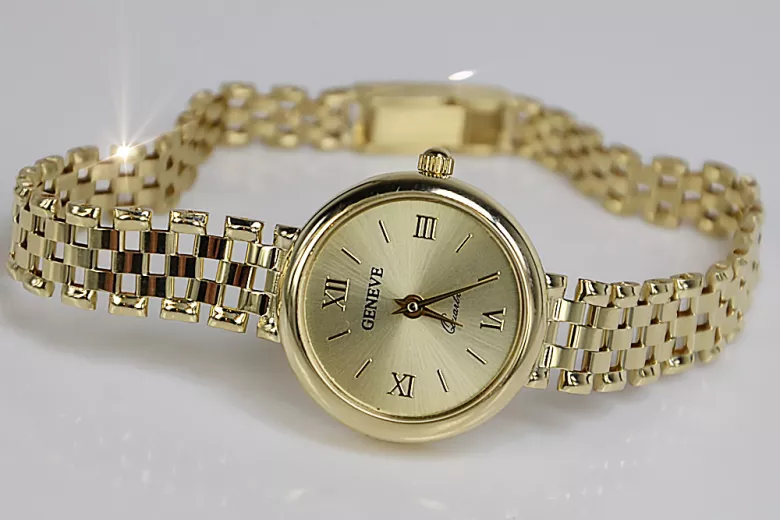 Montre ★ dame en or zlotychlopak.pl ★ Pureté d’or 585 333 Prix bas!