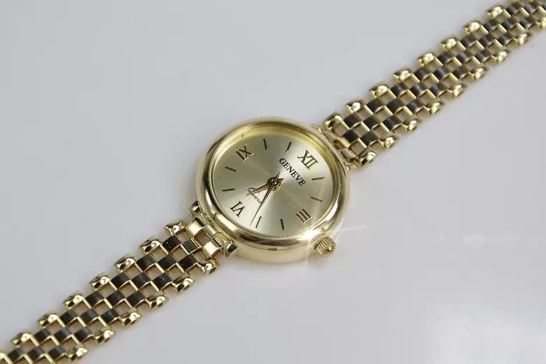 Montre ★ dame en or zlotychlopak.pl ★ Pureté d’or 585 333 Prix bas!