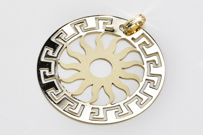 Pendentif pendentif ★ en or zlotychlopak.pl ★ Poinçon en or 585 333 petit prix