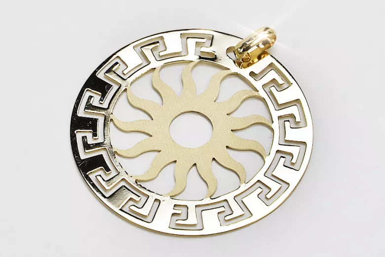 Gold pendant pendant ★ zlotychlopak.pl ★ Gold hallmark 585 333 low price