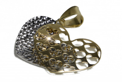 Gold Anhänger ★ zlotychlopak.pl ★ Gold Probe 585 333 niedriger Preis