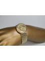 Gold men's watch Geneve ★ zlotychlopak.pl ★ Gold purity 585 333 Low Price!