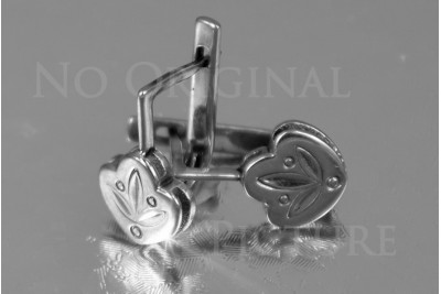 Boucles d’oreilles russes en or rose ven259