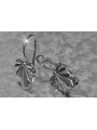 Russian rose gold earrings vens264