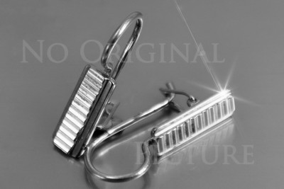 Russian rose gold earrings vens276