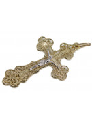 Gold Orthodox Cross ★ russiangold.com ★ Gold 585 333 Low price