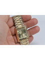 Gold men's watch Geneve ★ zlotychlopak.pl ★ Gold purity 585 333 Low Price!