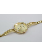 Gold ladies watch ★ zlotychlopak.pl ★ Gold purity 585 333 Low price!