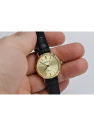 Gold men's watch Geneve ★ zlotychlopak.pl ★ Gold purity 585 333 Low Price!