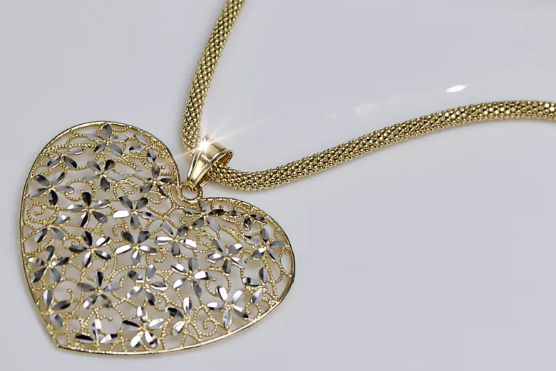 Gold pendant pendant ★ zlotychlopak.pl ★ Gold hallmark 585 333 low price