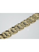 Yellow rose gold bracelet ★ russiangold.com ★ Gold 585 333 Low price