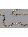 Italian yellow 14k gold Anchor bracelet cb006y