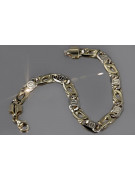 Yellow rose gold bracelet ★ russiangold.com ★ Gold 585 333 Low price